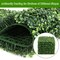 Costway 12 PCS 20''x20'' Artificial Boxwood Plant Wall Panel Hedge Privacy Fence